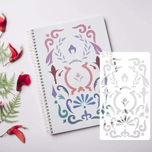 Stencil Drawing Kit for Kids 25 Pcs Plastic Drawing Stencils with 400+ Shape - Picture 8 of 9