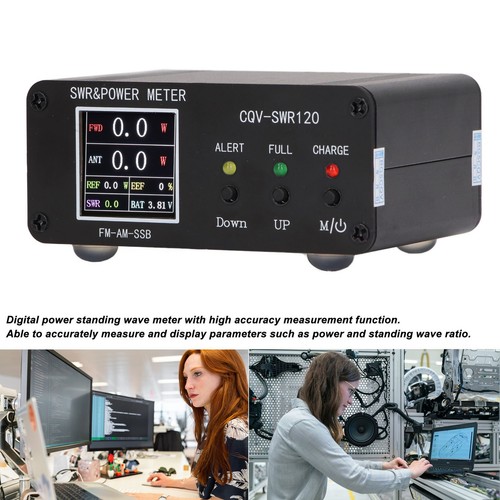 SWR-Leistungsmesser 120 W Digitalanzeige Standing Wave Meter Frequenztes DON