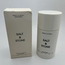 Salt & Stone Neroli & Basil Deodorant 2.6oz - New in Box