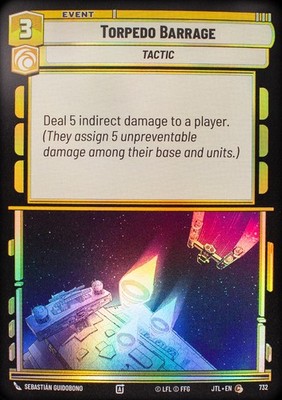 Torpedo Barrage (732) | Jump to Lightspeed | Standard Foil | NM