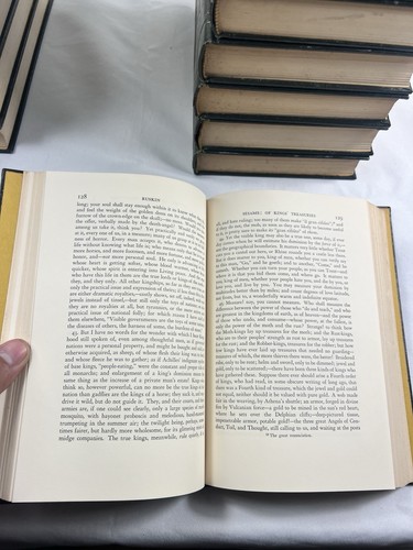 The Harvard Classics Deluxe Registered Edition Set of 20 Bonded Leather - Picture 16 of 19