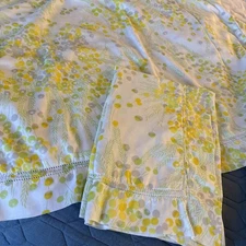 D.Porthault Paris Mimosa Voile 2 Standard/queen Pillow Shams