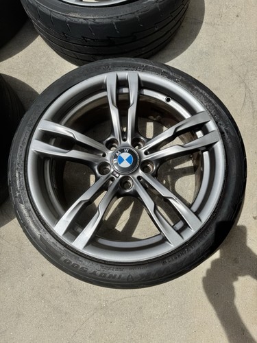 BMW 2012-2020 F30 F36 F32 STYLE 400M SPORT 18" WHEELS RIMS SET OEM 107K - Picture 2 of 7