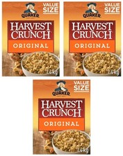 Quaker Harvest Crunch Original Granola Cereal...