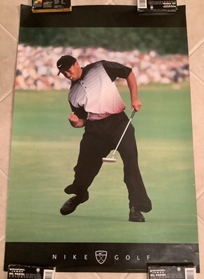 Original 2000 Tiger Woods Nike Poster 