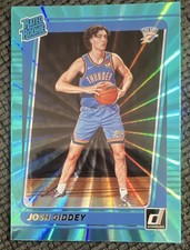 2021-22 Panini Donruss Josh Giddey #202 Holo Teal Laser Rated Rookie