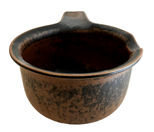 Arabia of Finland Ruska Saucen- oder Soßenschüssel mit Griff & Ausgießer 3" Höhe, 5,5" Breite 1970er - Bild 4 von 8