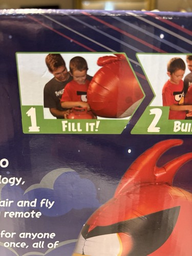 Angry Birds Remote Controlled Flying Air Swimmers Extreme Turbo NEW Sealed - Picture 11 of 11