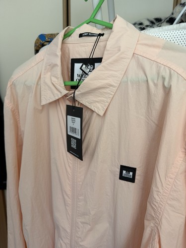 Weekend Offender Montana Overshirt In peachy Size xl BNWT - Picture 2 of 6