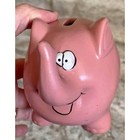 Vintage Pink Elephant Coin Bank 1970s Ceramic Piggy Bank – Retro