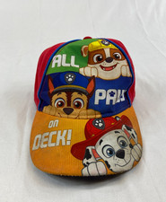 Toddler Paw Patrol Baseball Cap Strapback Hat Nick Jr All Paws On Deck OSFM
