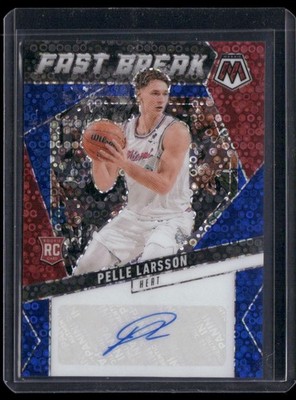 2024-25 Donruss Optic - Fast Break Signatures Pink #FBS-PLL Pelle Larsson #/25