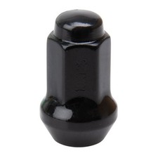 (8 Pack) Tusk Tapered Lug Nut 10mm x 1.25mm Thread Pitch w/14mm Head Black For