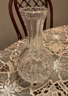 WATERFORD Lismore Crystal Vintage Open Wine Carafe Decanter 8 5/8''