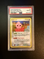 Pokemon Igglybuff EX Crystal Guardians Reverse Holo Rare #21 PSA 10 Pop 9