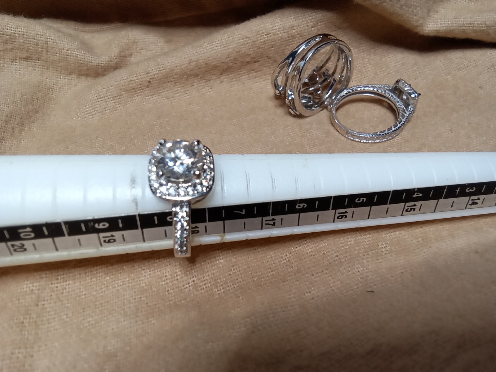 925 Solid Sterling Silver Ring - image 6