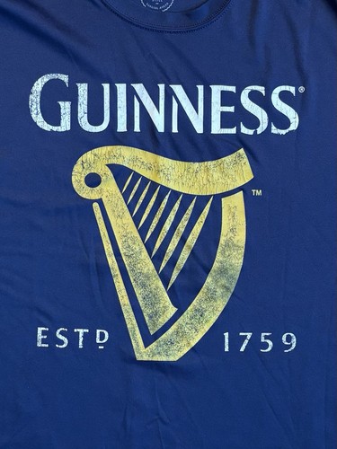 Guinness Bier Irland Erwachsene Large Tee Harfe T-Shirt