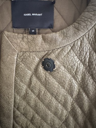 Isabel Marant Abadi Women's Coat Size 38 Bronze Excellent Condition - Picture 3 of 12