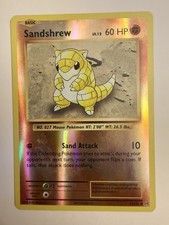 Sandshrew 54/108 Reverse Holo Common XY Evolutions Pokemon TCG