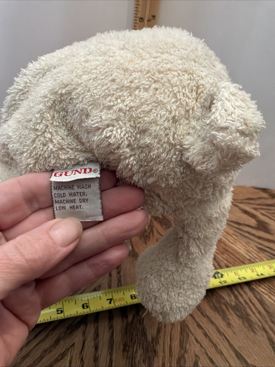 Gund Sugar Cookie Polar Bear Plush 88084 Floppy 14 Inch Rare HTF