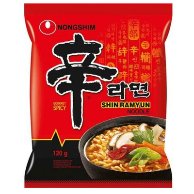 20erPack(20x120g) Nong Shim Shin Ramyun Koreanische Instantnudeln Nudelsuppe hot