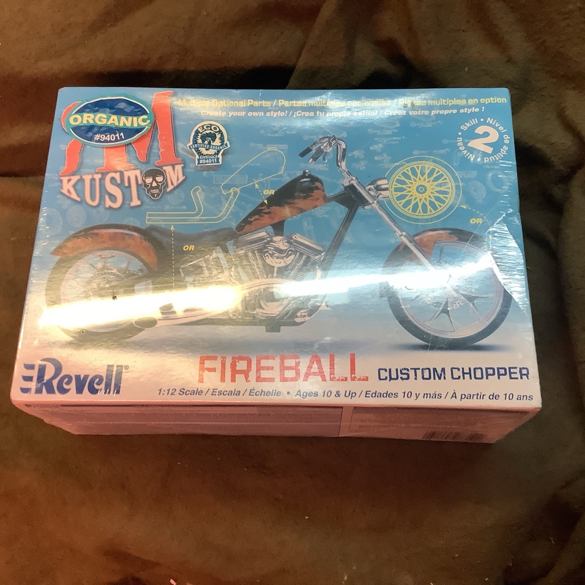 Revell RM Kustom Fireball Custom Chopper Motorcycle 1 12 for
