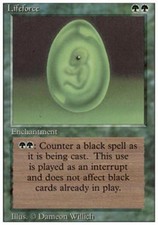 Lifeforce - Medium Play MTG Revised