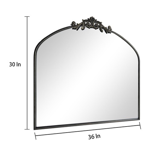 Espejo de Pared Ventana Decorativo Espejos Tradicionales Antiguo Arqueado Granja para... - Imagen 2 de 8