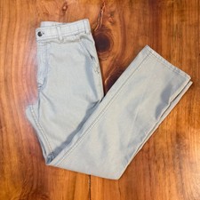 Vintage 60s 70's Levi's Men's Pants 31 x 32 Gray Straight leg Cotton C2