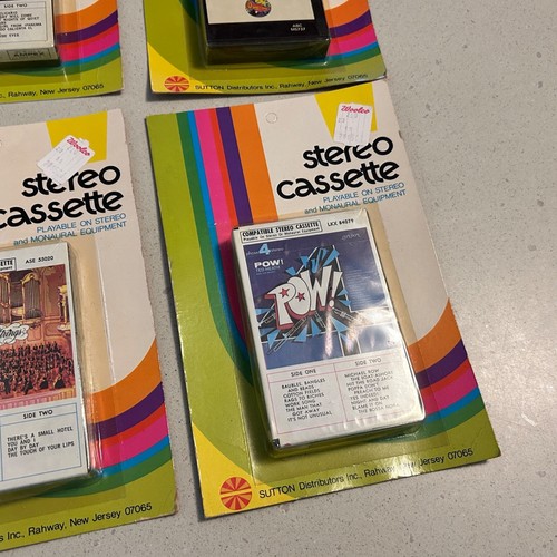 (8) SEALED Cassette Tape Slipcase Snapcase Lot ULTRA RARE BLISTER PACK LONGBOX - Picture 9 of 10