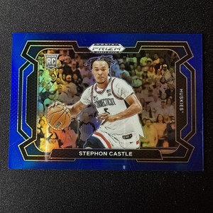 Stephon Castle Rookie Card RC 2024 Prizm Draft Variation Blue Prizm /199 #17