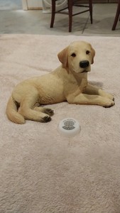 Vintage Living Stone Inc. Labrador Retriever Figurine 1986