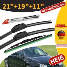 3X SCHEIBENWISCHER VORNE + HINTEN SATZ Für VW LUPO 6E1 6X1 98-03 Wischerblatt