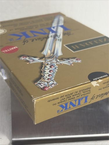 NES Spiel Zelda II: The Adventure of Link CIB Nintendo Selten Double Oval Mattel Ed - Bild 4 von 16