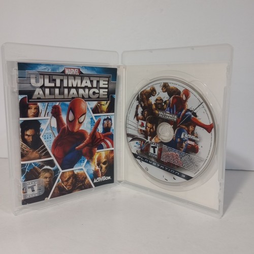 Marvel Ultimate Alliance PS3 Sony PlayStation 3 Complete With Manual - Picture 4 of 5
