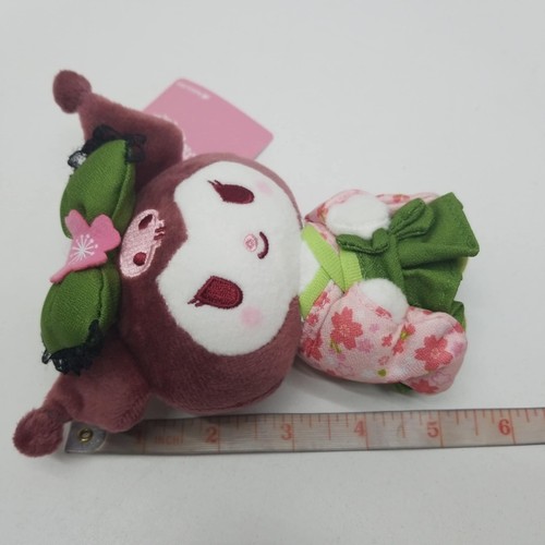 Peluche kimono Sanrio Kuromi Matcha Sakura 5 pollici - Foto 7 di 7