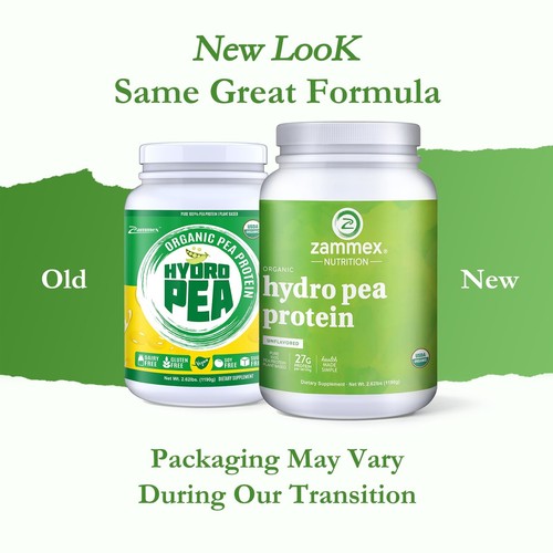 Organic Pea Protein Powder, 27g Proteins Per Serving,Plant Based 100% Vegan C... - Picture 2 of 8