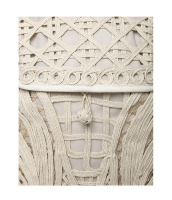 Mame Kurogouchi♡ Cording Embroidery Backpack - Beige Cording Embroidery Backpack - beige - Mame Kurogouchi