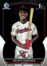 2023 Bowman Chrome #BCP-228 Welbyn Francisca Prospects