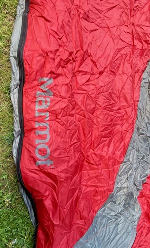 Marmot Aspen 40F Minimalist Red Mummy #93000 Sleeping Bag Excellent Condition - Picture 3 of 11