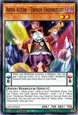 Abyss Actor - Trendy Understudy - LED3-EN052 - Common - 1st Edition - Moderately