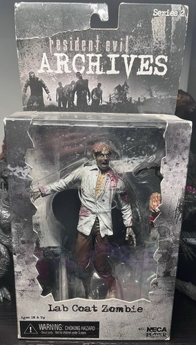 NECA Resident Evil Archives Series 2 Lab Coat Zombie Actionfigur