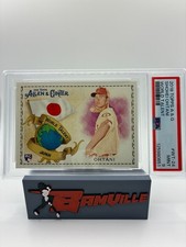 2018 Topps Allen & Ginter - World Talent Shohei Ohtani #WT-24 (RC) PSA 9