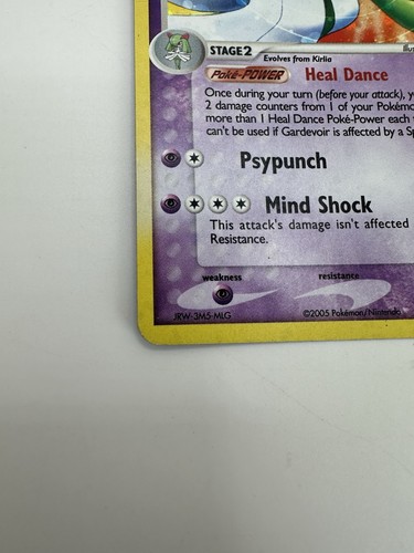 Gardevoir 4/106 EX Emerald Holo Rare Moderately Played - Picture 3 of 13