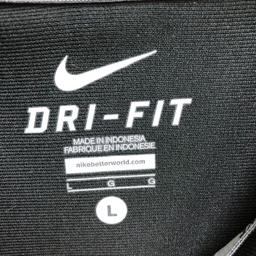 Nike TCU Horned Frogs Poloshirt Large Erwachsene Schwarz Swoosh Kurzarm Herren L - Bild 3 von 8