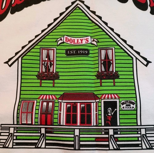 Vintage Dolly's House T-Shirt XL Ketchikan Alaska Infamous Historic Landmark - Picture 6 of 7