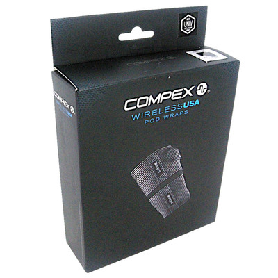 Compex Electrode Pod Wraps for Secure Electrode Placement During Dynamic Workout