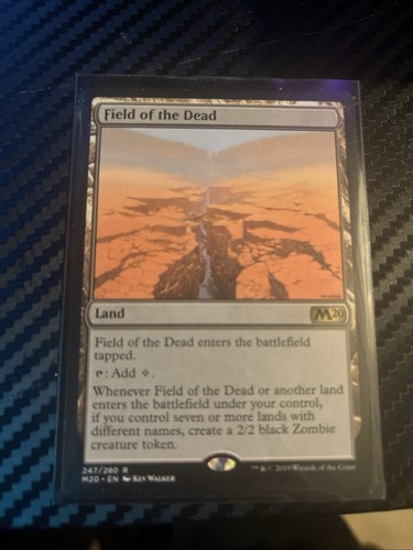 MTG Magic the Gathering Core Set 2020 Field of the Dead NM Near Mint Condition - Picture 2 of 2
