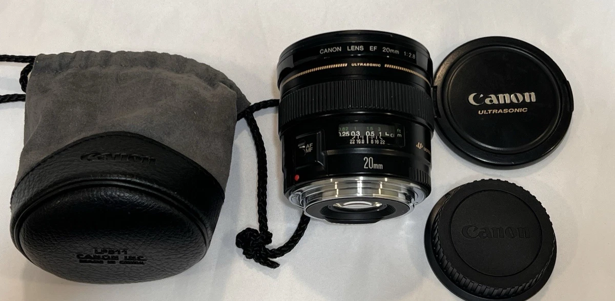 Canon EF 20mm f/2.8 レンズ Canon EF f/2.8 Camera Lenses 20mm Focal for sale | eBay