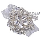  Prom Wrist Corsage Bridal Shower Flower Bracelet Silk for Bridesmaids